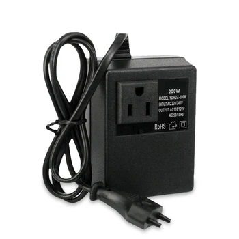 

Voltage step-down Transformer 200W 220V To 110V Step Down Travel Support EU Plug Voltage Transformer Converter