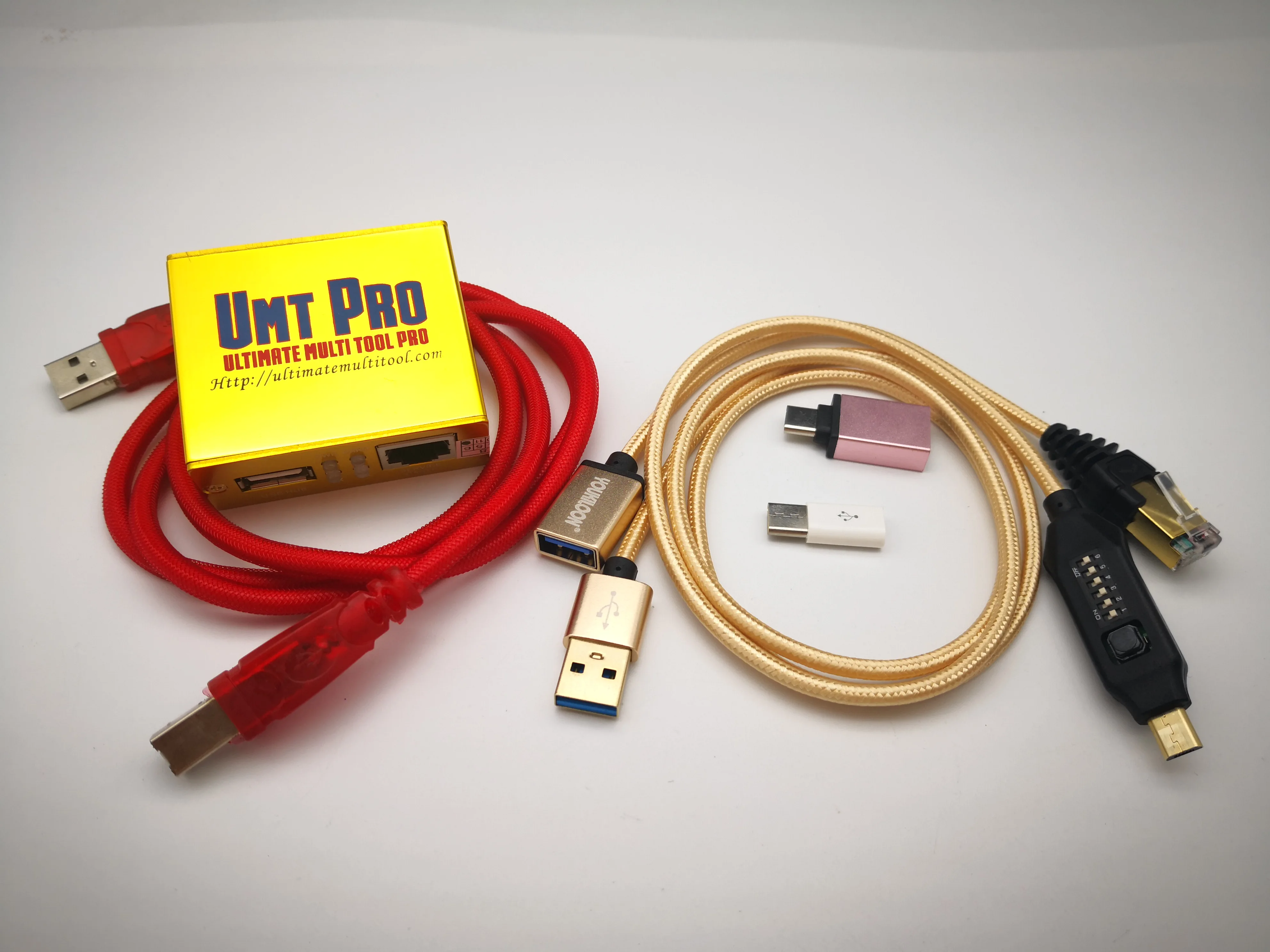 UMT Pro box UMT+ Avengers 2в1 коробка с UMF весь кабель запуска
