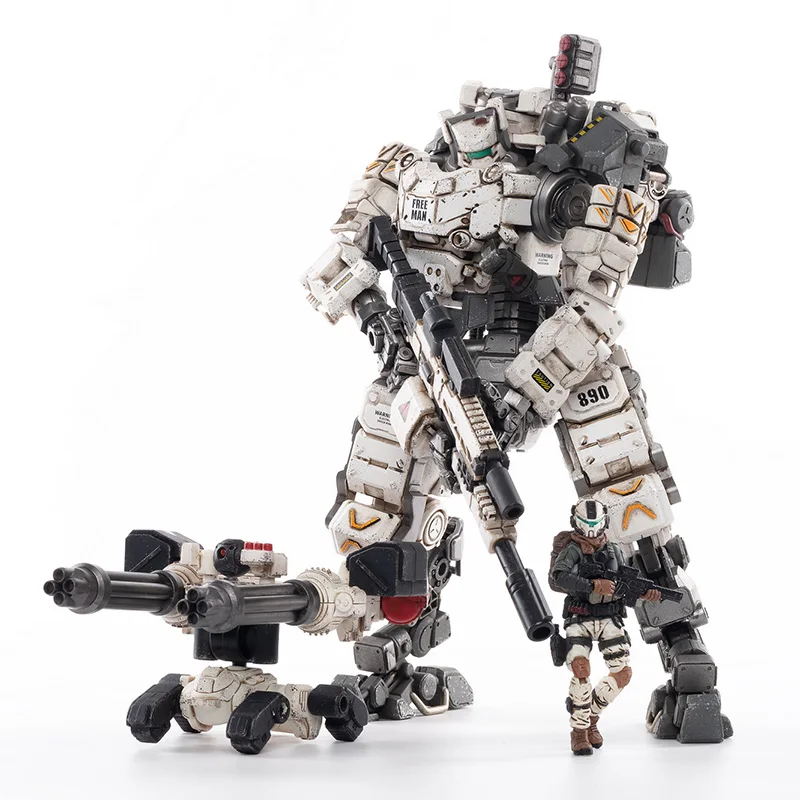 

JOYTOY 1/25 JT0425 Steel Bone Armor White Ver. PVC Action Figure 22 cm Collectible