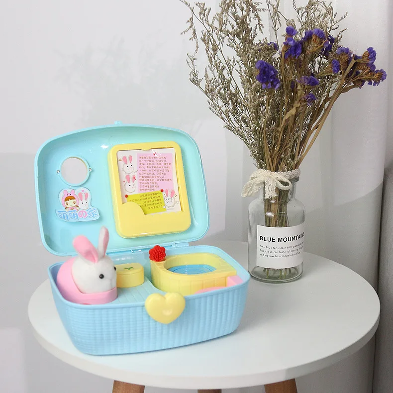 

AI Can Sprout Rabbit House Bunny Pet Smart Develop House Cute Bunny Meng House Play House Toys
