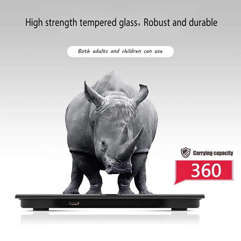 Продажа Новые напольные весы для ванной комнаты, стеклянные умные электронные весы, зарядка через usb, ЖК дисплей, взвешивание тела, цифровые весы для...