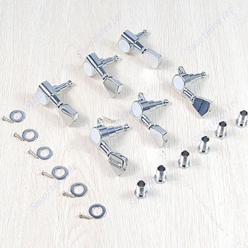 

6Pro Chrome Guitar String Tuning Keys Pegs Tuners Machine Heads For Gibson 3R+3L