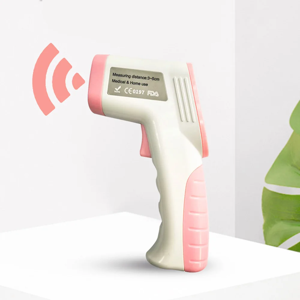 

Household LCD Infrared Non-contact Thermometer Digital Adult Infant Forehead Digital Termomete Infrared Forehead Body Thermomete