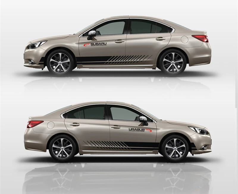 World Datong авто боди наклейка внешние аксессуары для Subaru Legacy зрение Спортивный знак Levinson спортивные полосы автомобильные наклейки
