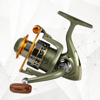 

Metal Spinning Fishing Reel 12BB 5.2:1 Fishing tackle Pesca Carrete Spinnning Reel Feeder Carp Fishing Wheel 2000-7000