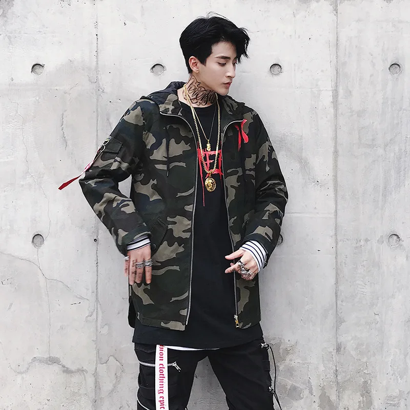 Новая куртка мужская Корейская версия свободная и красивая с капюшоном Дизайнерская одежда Мужская Высокая мода уличная одежда для мужчин