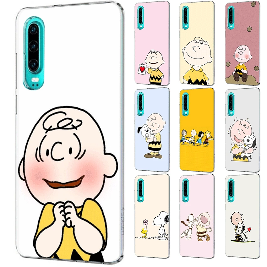 

Mobile Phone Case For Honor 6A 6C 7A 8 8X 8 9 9X 10 View 20 Lite Pro Play Hard Cover PEANUTS Pattern Snoopy