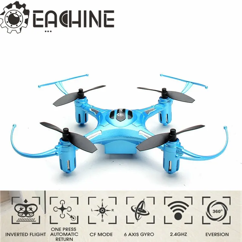Eachine H8S 3D Мини Перевернутый полет 2 4G 4CH 6A xis с одной клавишей Возврат Синий/Зеленый