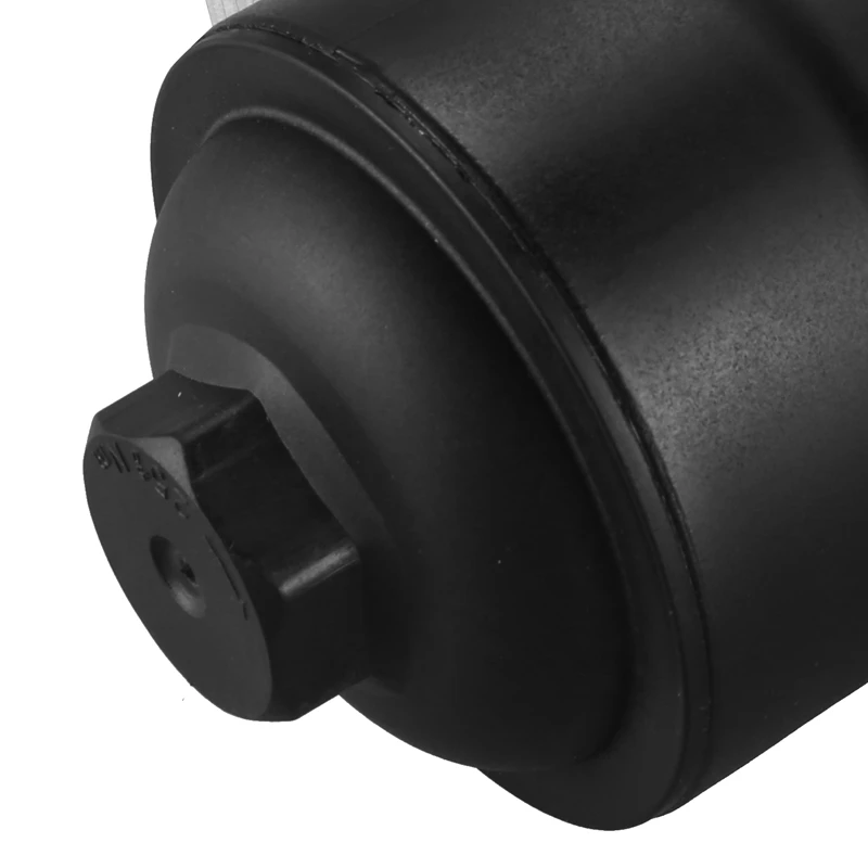 Корпус масляного фильтра и охладитель черный подходит для 03L 115 389 B/C/G/H масляный фильтр в сборе для AUDI A3 A4 для-VW SEAT Golf Passat SKODA 1,6