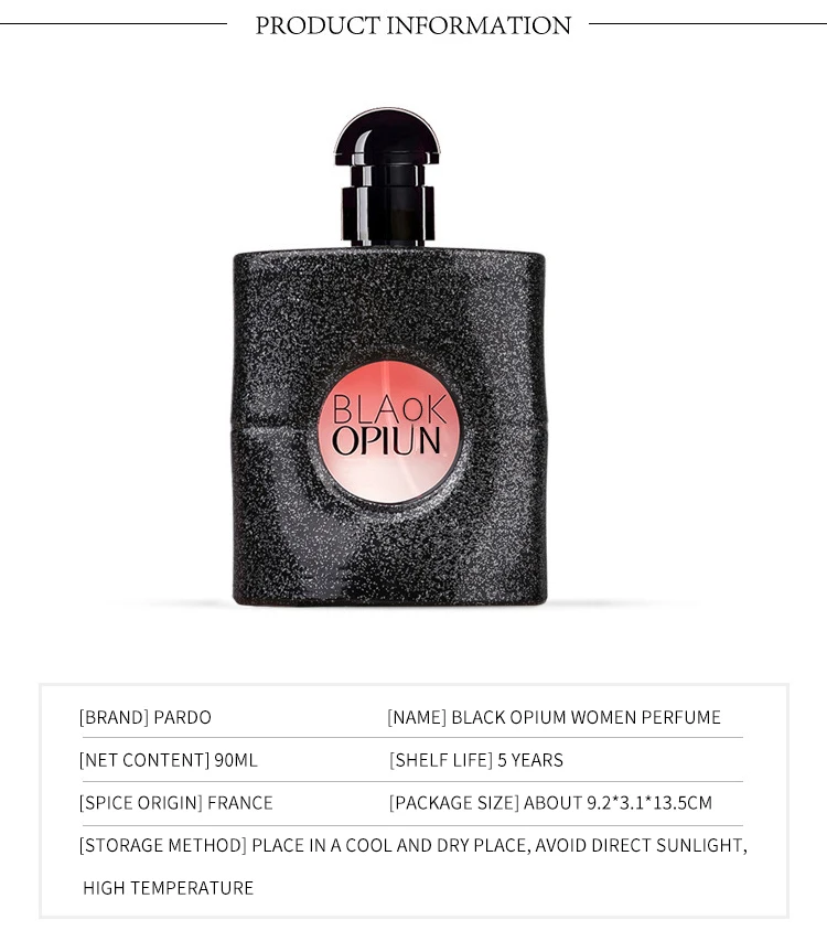 90ml Women Atomizer Bottle Glass Fashion Summer Perfumed Female Parfum Long Lasting Flower Fruit Fragrance Ladies Perfumed