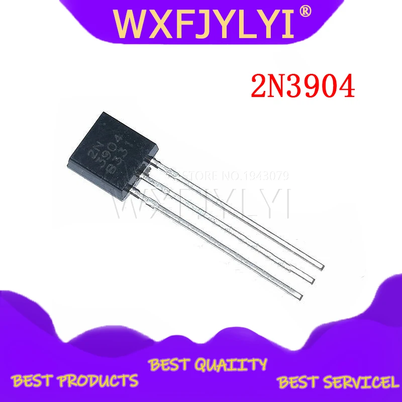 100PCS 2N3904 TO-92 TO92 NPN General Purpose Transistor New original | Электронные компоненты и принадлежности