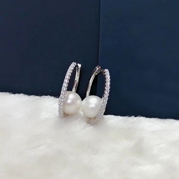 

Designer Fashion 925 Sterling Silver Jewelry 3A Cubic Zirconia Party Earring