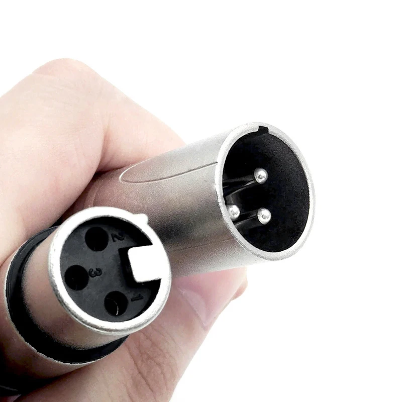10Pcs Xlr 커넥터 오디오 플러그 마이크 플러그 3pin 스피커 커넥터 남성 & 여성 컬러 마이크 커넥터