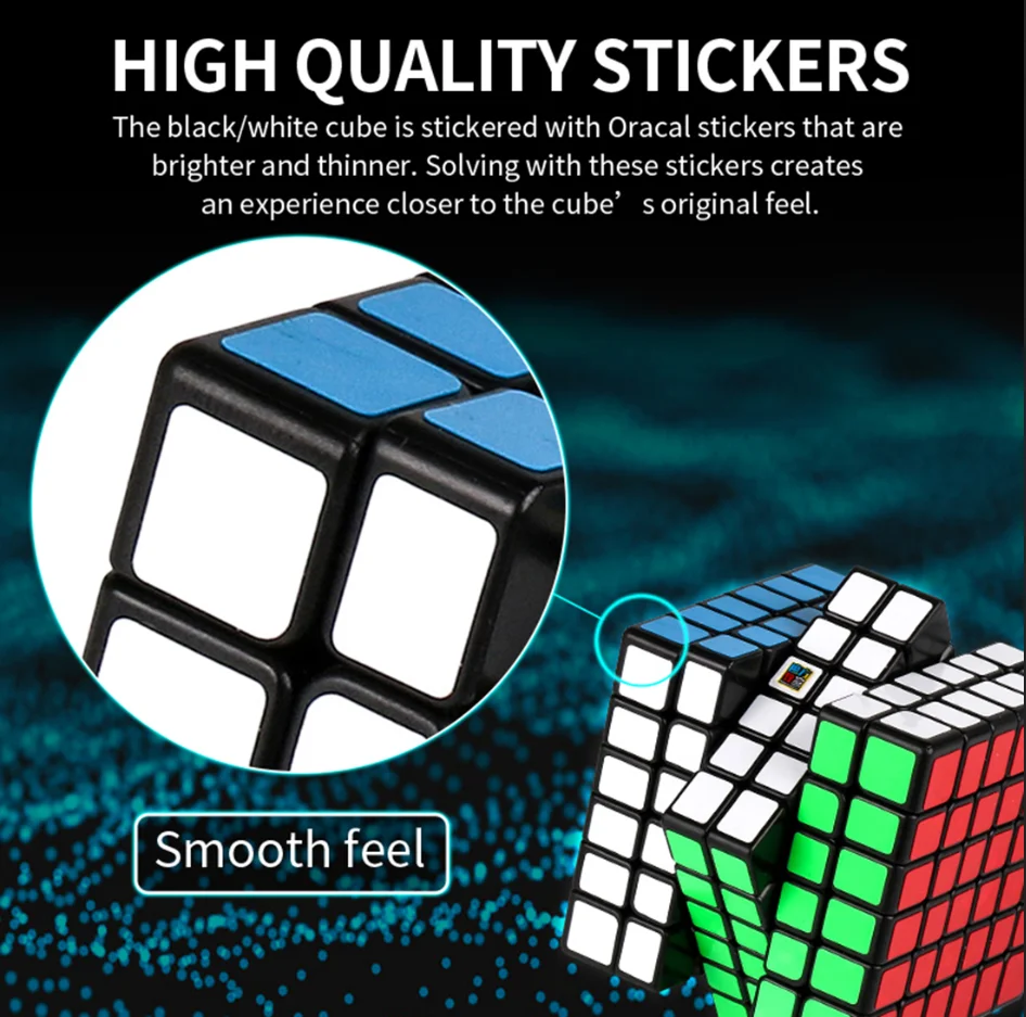 MoYu MeiLong Cubing класс MF8863 6x6 волшебный куб 6 слоев красочные головоломки обучающие игрушки для детей для взрослых cubo magico