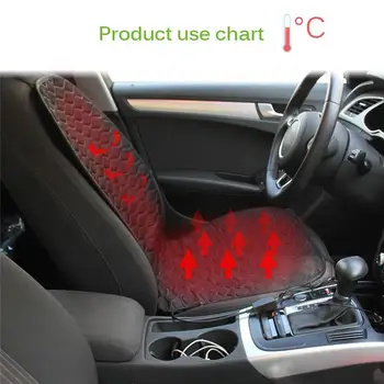 

Hot New Car Heated Seat Cushion DC 12V Heating Pad Cover Hot Warmer with Built-In Thermostat HI/LO Mode for Winter