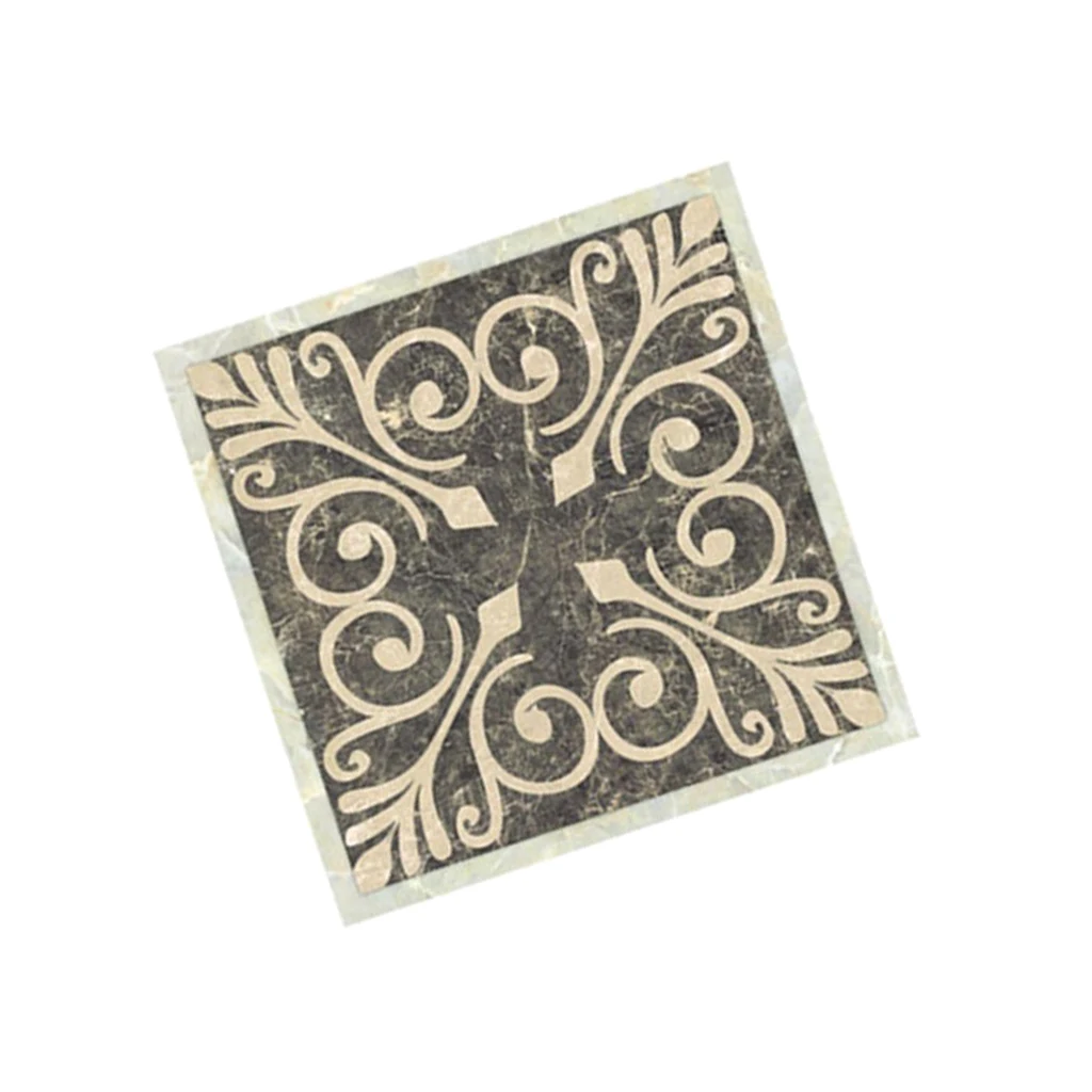 Traditional Backsplash Tile Stickers 10 PC Set Bathroom Kitchen Tile Decals