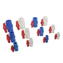 1/" 3/4" " 1,25" 1," 2" внутренняя резьба ПВХ шаровой клапан торцевой клапан винтовые фитинги для водопроводных труб система орошения адаптер 1 шт