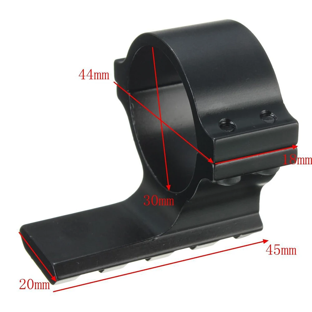 

1pc Barrel 1"/ 25.4mm 30mm Ring Adapter Rifle Scope Mount w/ 20mm Scope Weaver Picatinny Rail Mount with Insert caza Accessories