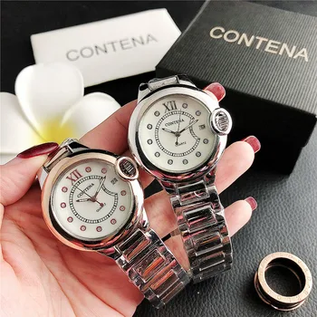 

New Products Roman numeral alloy watch with diamonds ladies watch