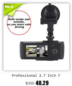 Профессиональный Автомобильный видеорегистратор 2,5 дюйма Full HD 1080 P, автомобильная камера, видеорегистратор, видеорегистратор, инфракрасная,, Прямая поставка