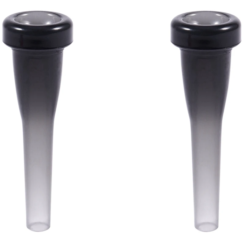 2x ABS Trumpet Mouthpiece Meg 5C /3C Size for Bach Beginner Musical Trumpet Accessories Parts or