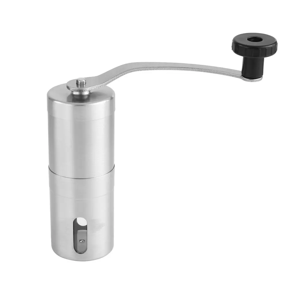 

Metal Coffee Grinder Mini Stainless Steel Manual Handmade Coffee Bean Burr Grinders Mill Kitchen Coffee Tool Crocus Grinders