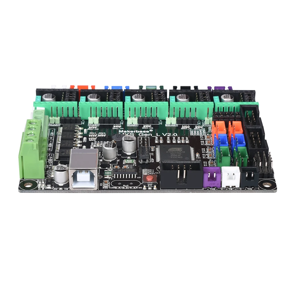 MKS Gen L V2.0 3d принтер плата контроллера Reprap Mega 2560 R3 Ramps 1,4 1,6 поддержка TMC2208 TMC2130 A4988 DRV8825 драйвер