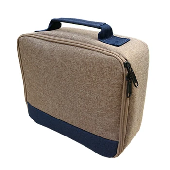 

Compact Protection Travel Organizer Unisex Canvas Storage Bag Packaging Anti Shock Case Zipper Carrying For Canon CP1200 CP1300