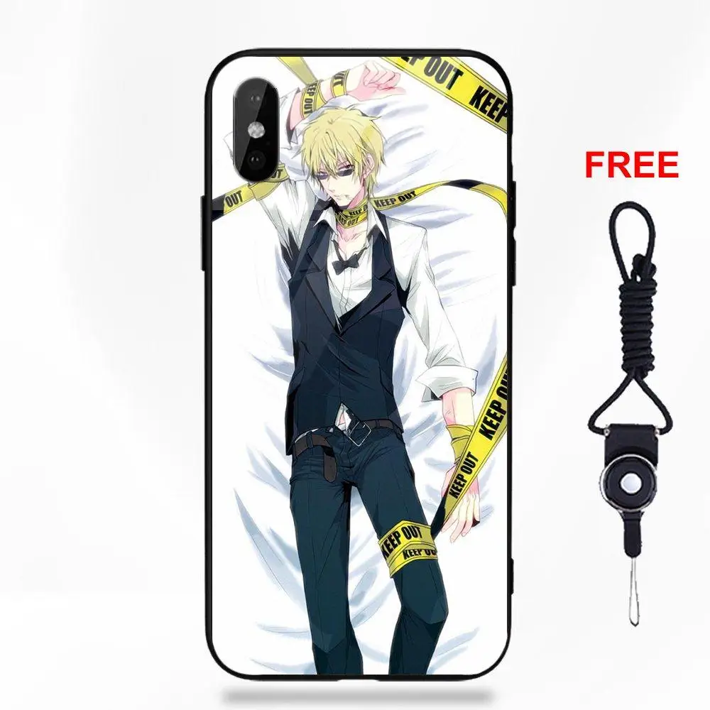 Японское аниме Dakimakura Durarara S для Galaxy S8 S9 Plus для Redmi 5 Note 5A 6 huawei Honor 7X P20 Lite mate 10 Pro - Цвет: as picture