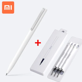 

Original Xiaomi Mijia Sign Gel Pen 0.5mm Swiss Refill Ink 143mm Rolling Roller Ball Mi Sign Signing Ballpoint pens for writing