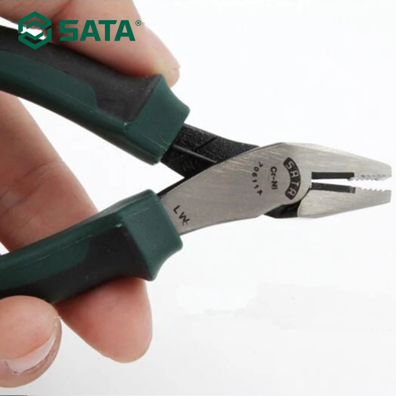 SATA 5 дюймов Резные кусачки плоскогубцы многофункциональные плоские тиски