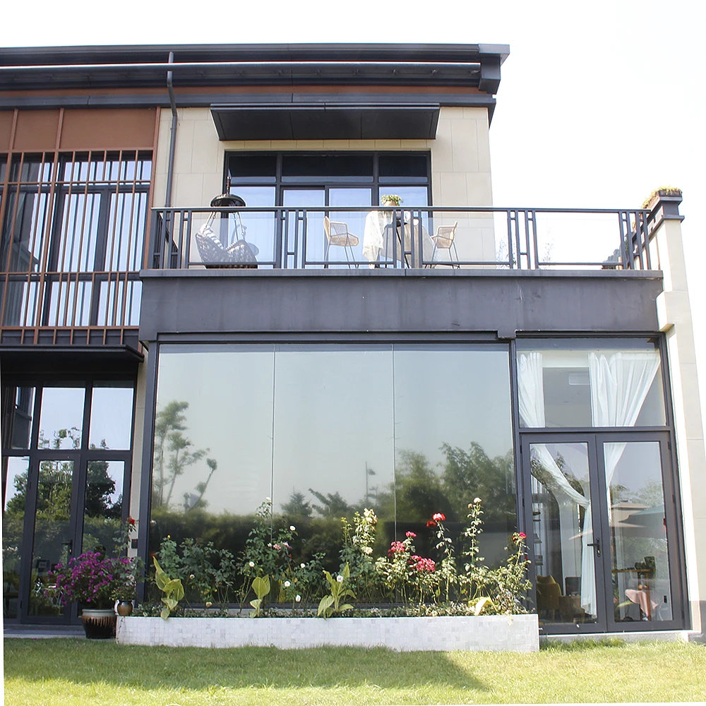 HOHOFILM 10m/20m/30m Black&silver Mirrored Window Film Solar Tint Heat Insulation One Way Reflective Window Tint UV Proof