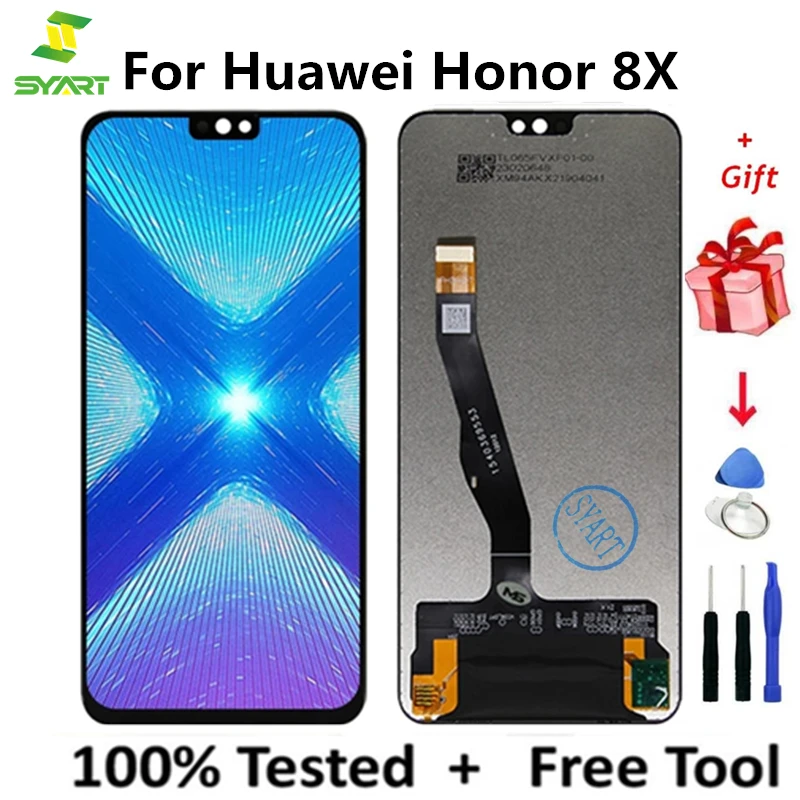 ЖК-дисплей для Huawei Honor 8X дигитайзер сенсорного экрана в сборе Замена JSN-L21 JSN-L42 JSN-AL00