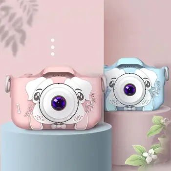 

Kids Digital Camera 2000W Pixels Children Cartoon Video Camera Children's Educational Toys New Year Perfect Gift For Boys Girls