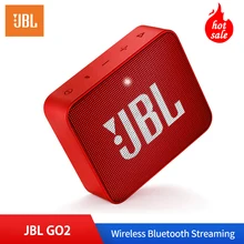 JBL GO2 Беспроводная Bluetooth мини-Колонка IPX7 водонепроницаемая Спортивная Портативная колонка 3,5 мм перезаряжаемая батарея с микрофоном