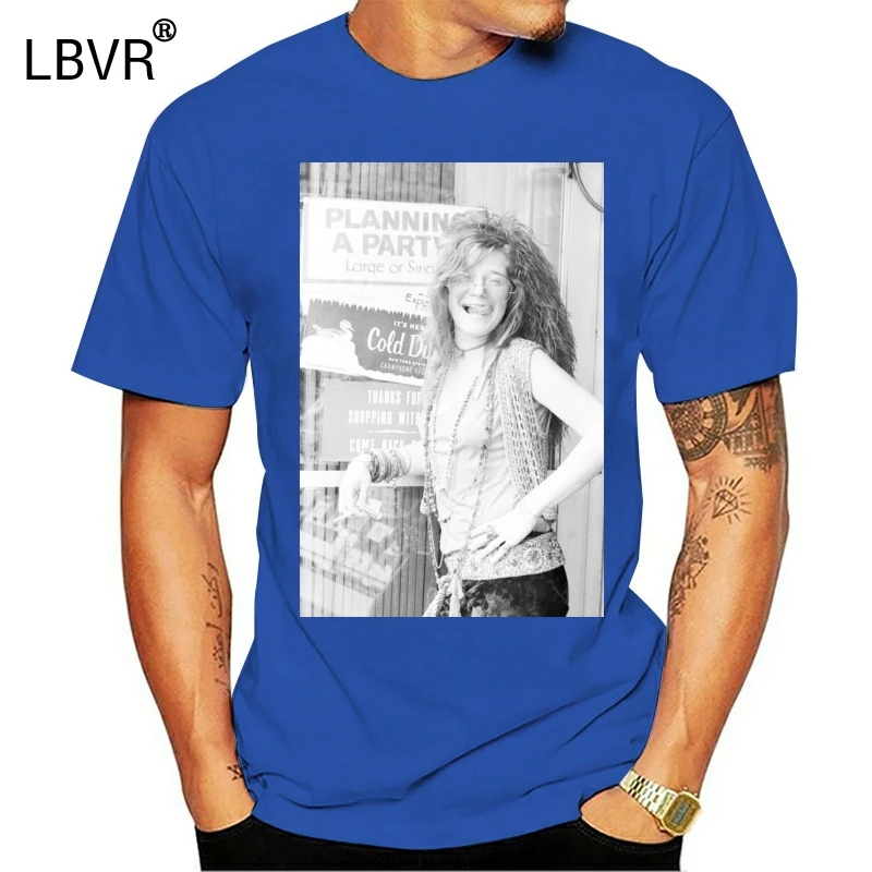 

JANIS JOPLIN SHIRT PLANNING A PARTY T-SHIRT UNISEX MUSIC VINTAGE SHIRT TEE