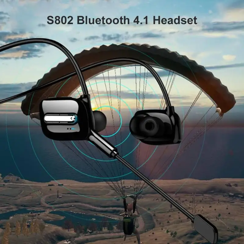 Беспроводной Bluetooth наушники беспроводные наушники-гарнитура с микрофоном для PUBG