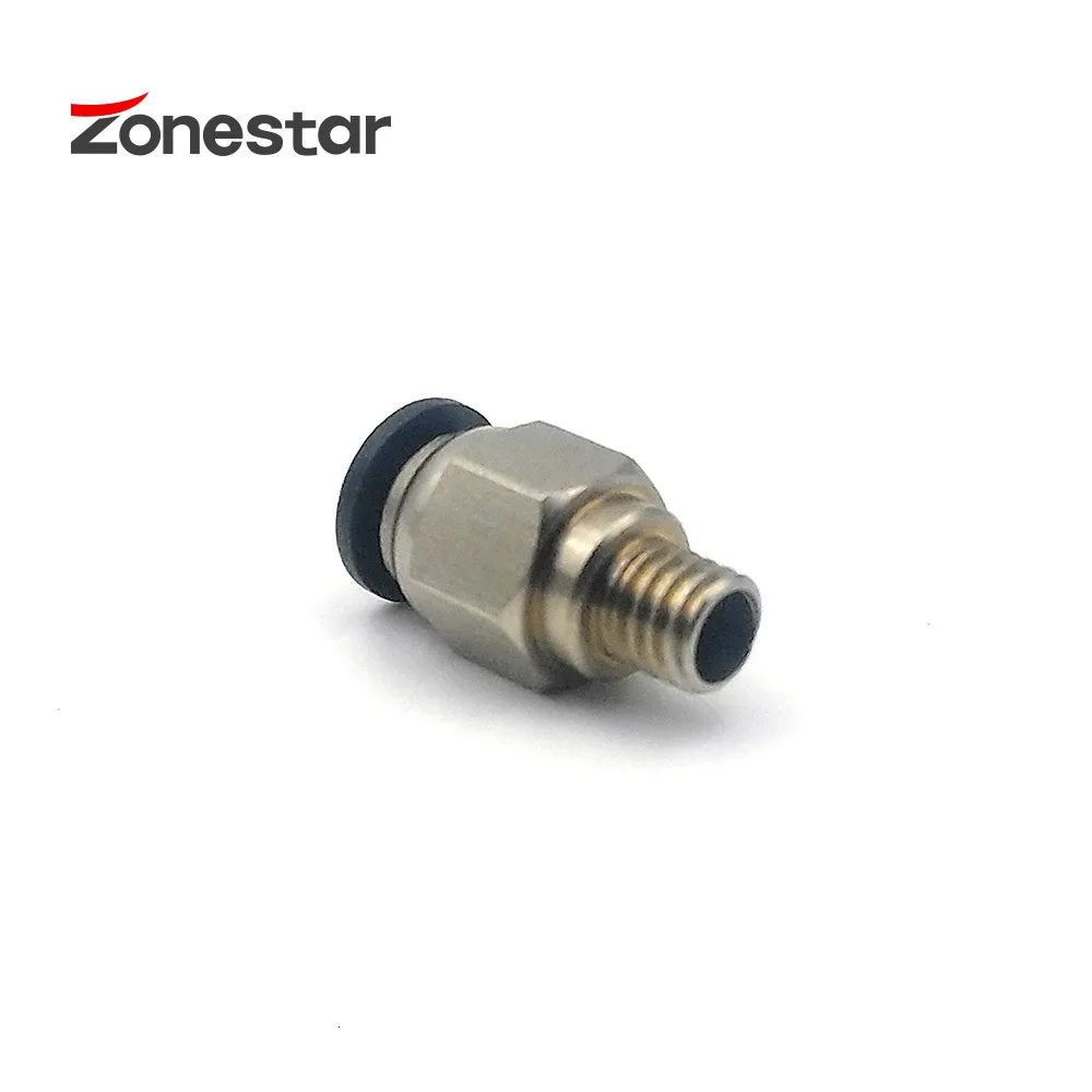 ZONESTAR 3D Принтера E3D V6 j глава PC4 01 Пневматический Разъемы 1.75 мм PTFE Трубки быстрой
