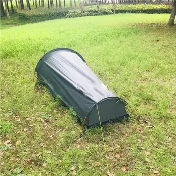 

Outdoor Camping Sleeping Bag Tent Lightweight Single Person Tent Hot Sale