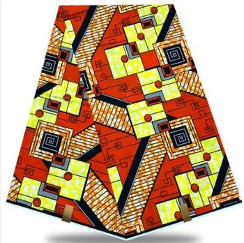 

Guaranteed veritable African wax prints style ankara fabric Ghana wax printed cotton african fabric real Nigeria wax fabric FG54