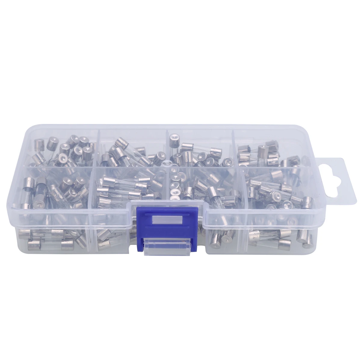 

160pcs Quick Blow Glass Fuse 0.5A-10A Glass Insurance Tube Fuses Assorted Kit for DIY Electrical Equipments with Box 5*20mm