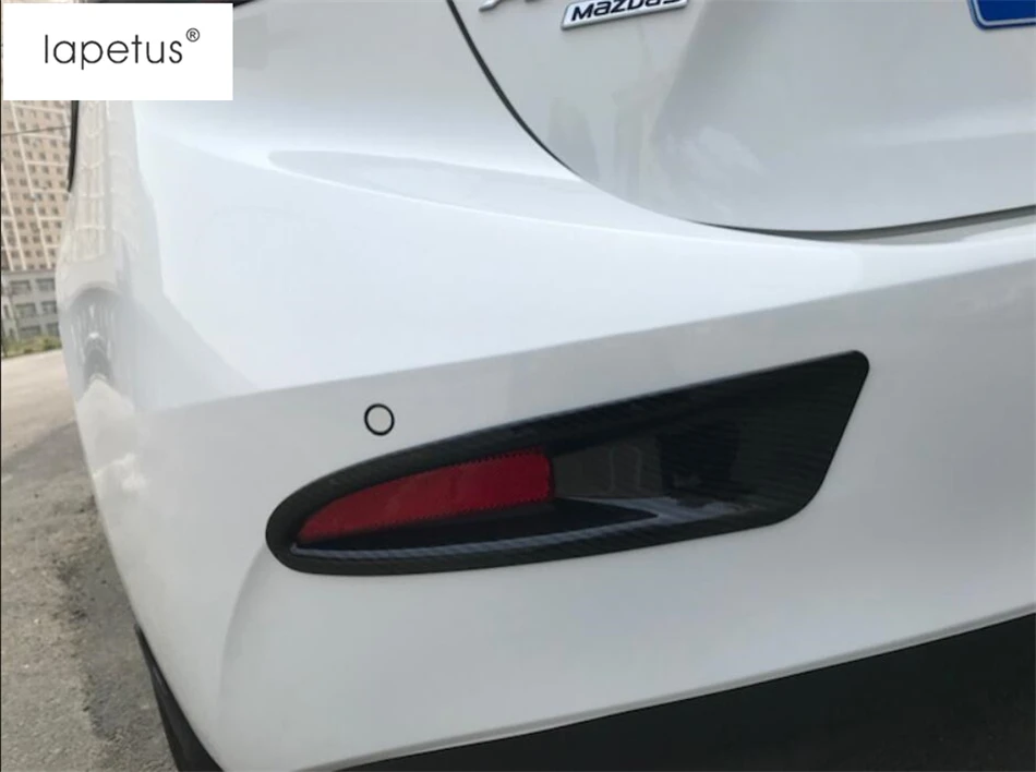 Lapetus Аксессуары для Mazda 3 AXELA Sedan- задние противотуманные фары Противотуманные фары декоративная рамка формовочная крышка комплект отделка