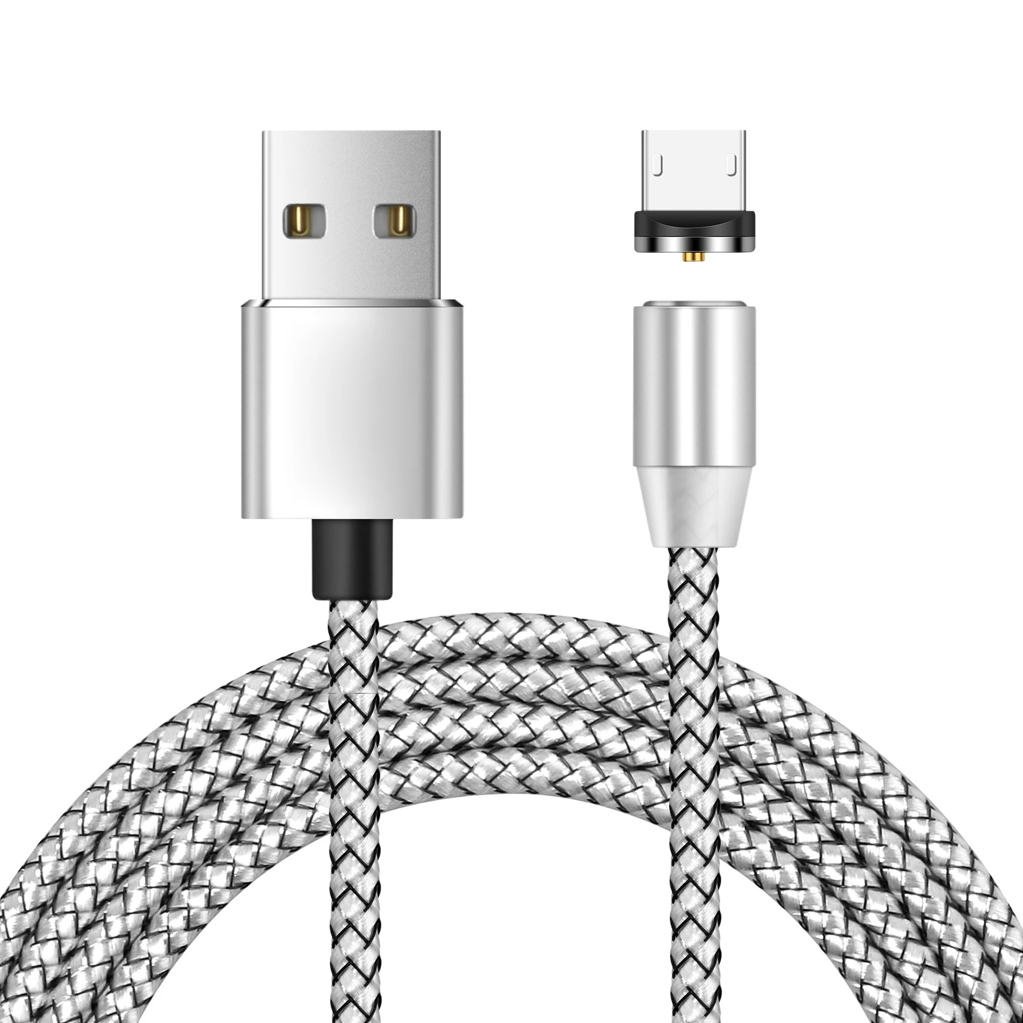 Магнитный кабель USB для быстрой зарядки кабель usb type C Магнитный кабель для зарядки данных Micro USB кабель для мобильного телефона USB шнур