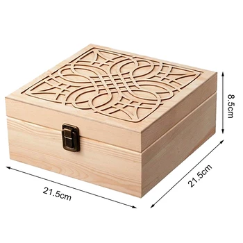 36/25 Slot Essential Oil Bottle Wooden Storage Box Case Aromatherapy