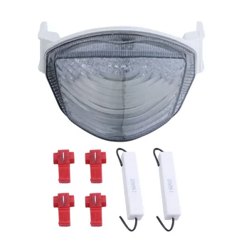 

Motorcycle LED Integrated Turn Signals Tail Light For Suzuki GSXR1000 2005 2006 Smoke Motor Accessories Brake & Running Light