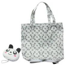 Складная Милая Повседневная портативная большая сумка для хранения, прочная нейлоновая сумка для покупок