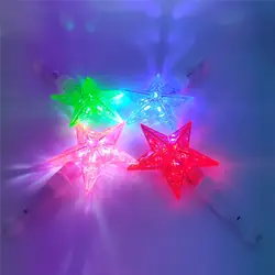 Пятиконечная звезда выдалбливают светящаяся палочка светодиодная светящаяся палочка пятизвездная флеш-палка напрямую от производителя