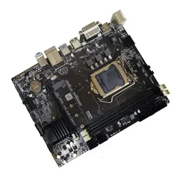 Carte mère LGA1150 B85 pour processeur Intels LAG 1150, 16 go, sortie compatible VGA + HDMI 