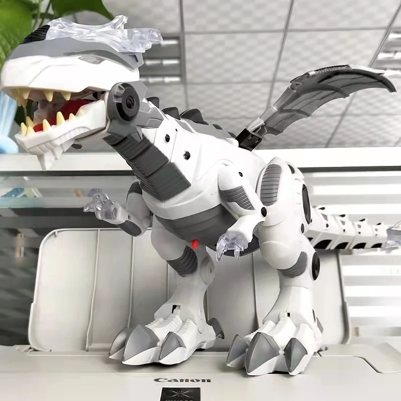 Electronic Walking Dinosaur Toy with Spray Function for Kids