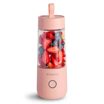 

350ml Mini Portable Electric Fruit Juicer USB Rechargeable Smoothie Manufacturer Blender Machine Sport Bottle Juice Cup